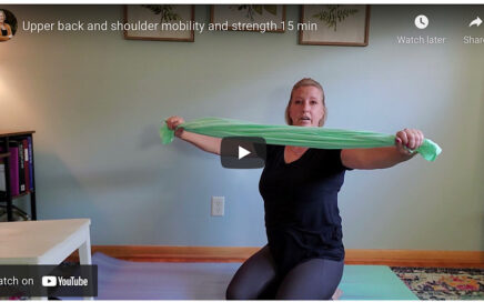 Upper back and shoulder mobility and strength 15 min
