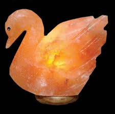 salt lamp swan