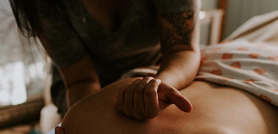Massage therapy at Natural Elements